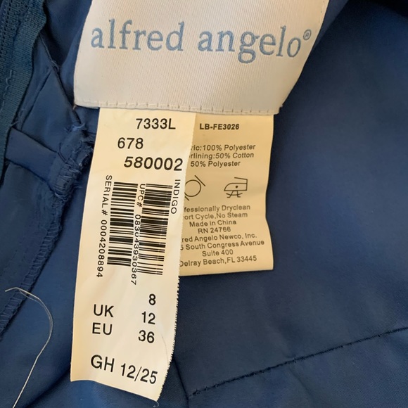Alfred Angelo Bridesmaid size 8 LIKE NEW - Picture 5 of 5